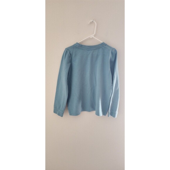 Orvis Pullover Sweater Womens Ribbed Lightweight Active Casual Outdoor Blue Sz M - Picture 5 of 5